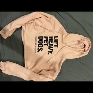 Crop hoodie, never worn